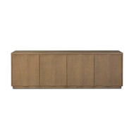 Four Hands Brookhurst Media Console - Drifted Oak Veneer