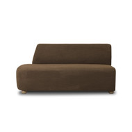 Four Hands Clemence LAF Dining Bench - 72" - Crypton Nomad Mushroom