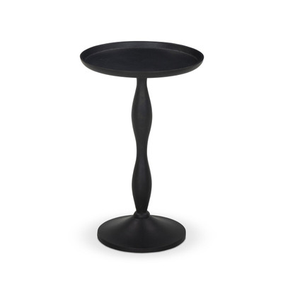 Four Hands Carden End Table - Black Antique
