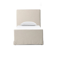 Four Hands Daphne Slipcover Bed - Savoy Parchment - Twin