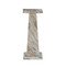 Four Hands Ellric Pedestal 30" - Beige Marble