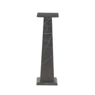 Four Hands Ellric Pedestal 40" - Grey Italian Marble