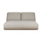 Four Hands Evander Outdoor Double Chaise - Ramiro Ecru