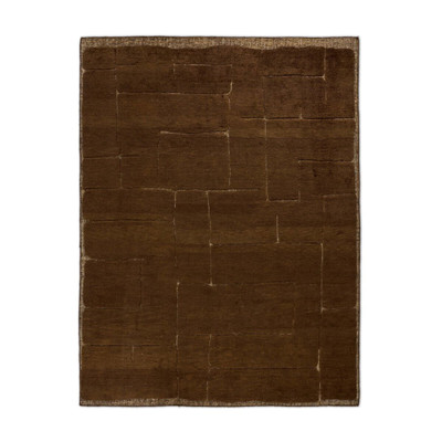 Four Hands Florian Hand - Knotted Rug - Florian Olive - 10'x14'
