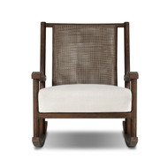 Four Hands Herston Outdoor Rocking Chair - Vergo Cream