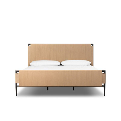 Four Hands Iber Bed - Natural Rush - King