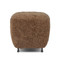 Four Hands Joey Ottoman - Amber Shearling