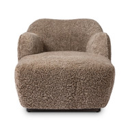 Four Hands Julius Chaise - Taupe Shearling