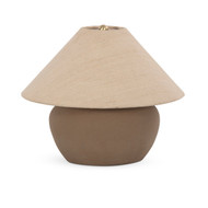 Four Hands Kiyo Table Lamp - Light Sand Ceramic