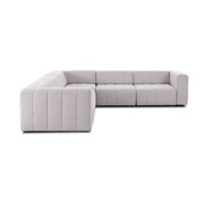 Four Hands Langham Power Recliner 5PC Sectional - Napa Sandstone