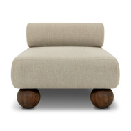 Four Hands Leilani Outdoor Chaise - Alessi Buff