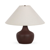 Four Hands Leti Table Lamp - Dark Aubergine