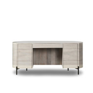 Four Hands Lunas Executive Desk - Bleached Guanacaste