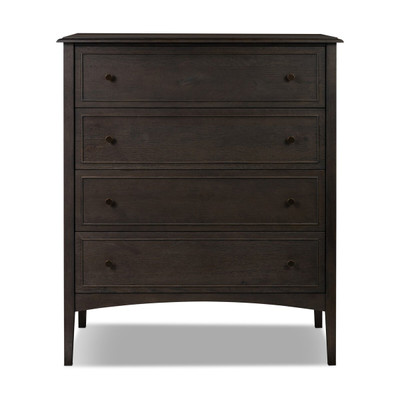 Four Hands Maggie Tall Chest - Smoked Black Oak