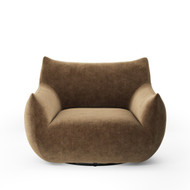 Four Hands Margot Swivel Chair - Altair Mushroom