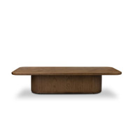 Four Hands Morley Coffee Table - Rye Medium Burl Oak Veneer