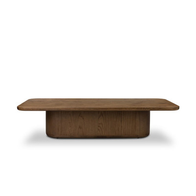 Four Hands Morley Coffee Table - Rye Medium Burl Oak Veneer