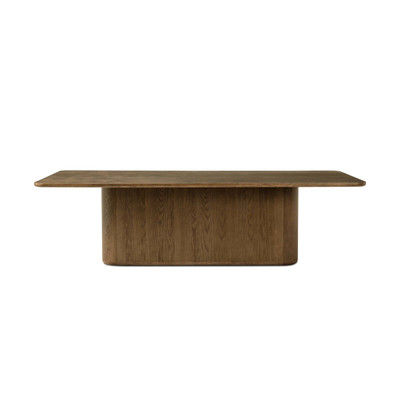 Four Hands Morley Dining Table - Rye Medium Burl Oak Veneer