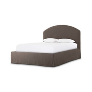 Four Hands Oasley Slipcover Bed - Savoy Coffee - Queen