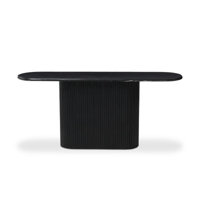 Four Hands Oranda Console Table - Black Marble