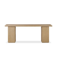 Four Hands Pecos Console Table - Light Wash Oak