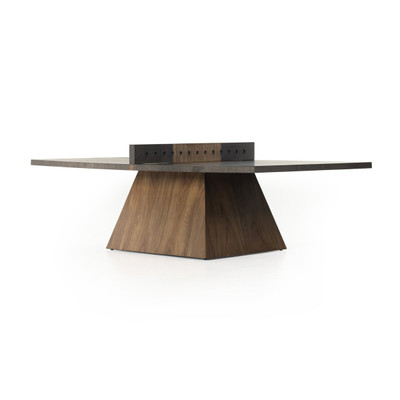 Four Hands Ping Pong Table - Old - Natural Brown Guanacaste