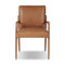 Four Hands Quill Dining Armchair - Chaps Saddle