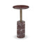 Four Hands Reeves End Table - Cordovan Marble