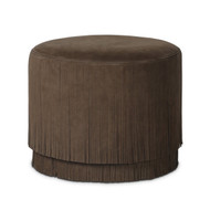 Four Hands Rooney Ottoman - Nubuck Cigar