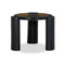 Four Hands Rover Nesting Table - Small - Amber Cast Glass