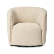 Four Hands Salena Swivel Chair - Broadway Dune