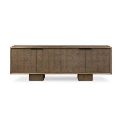 Four Hands Salta Sideboard - Brown Oak Thin Oyster