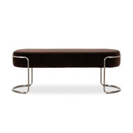 Four Hands Savoy Accent Bench - Surrey Cocoa