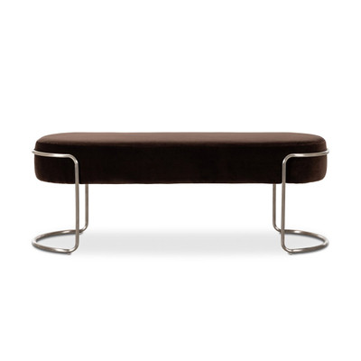 Four Hands Savoy Accent Bench - Surrey Cocoa