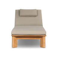 Four Hands Sterling Outdoor Chaise - Ibiza Mole