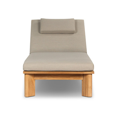 Four Hands Sterling Outdoor Chaise - Ibiza Mole
