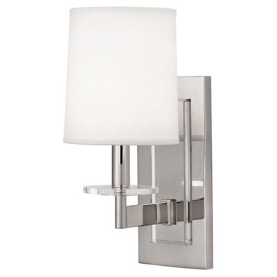 Alice Double Wall Sconce - Polished Nickel