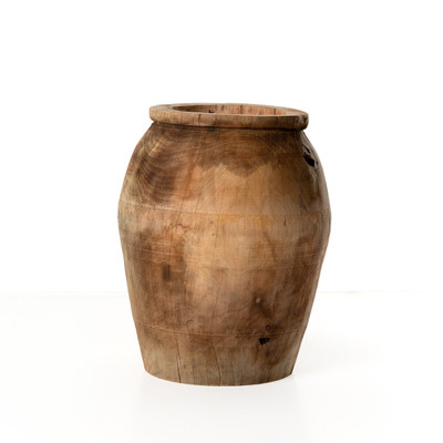 Four Hands Toledo Carved Vessel - Vintage Reclaimed
