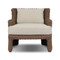Four Hands Vaughn Outdoor Chair - Vada Cream