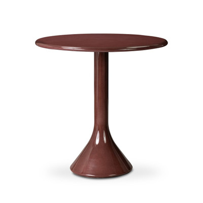 Four Hands Vernon Bar Table - Smooth Red Concrete - Counter