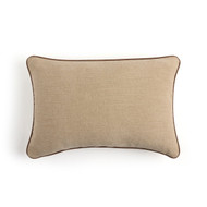 Four Hands Vienna Pillow Cover - Laughlin Natural & Nubuck Tobacco - 16" x 24" - Cover Only