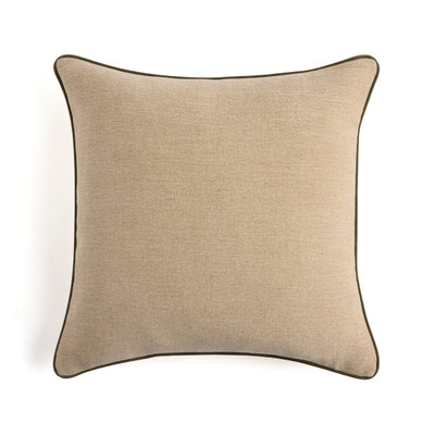 Four Hands Vienna Pillow Cover - Laughlin Natural & Nubuck Olive - 22" x 22" - Cover Only