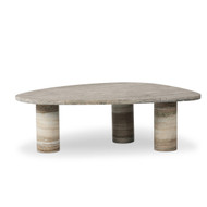 Four Hands Zion Coffee Table - Big Table - Antique White Marble