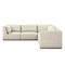 Four Hands Abaso Accent Bench - Whitewash Rustic Wormwood Oak