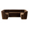 Four Hands Dorset Banquette L Shape 76" - Surrey Mink