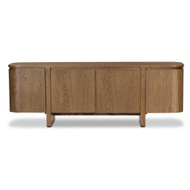 Four Hands Efran Nesting Coffee Tables - Smoked Brown Cast Glass