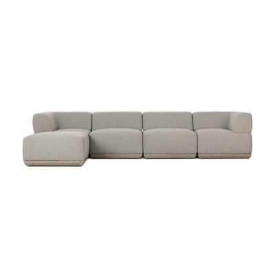 Four Hands Eros Accent Bench - Sandhill Cocoa