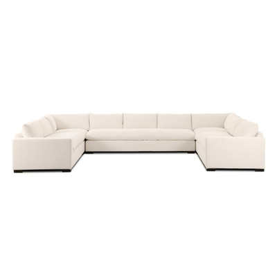 Four Hands Grant 3PC Sectional - 134" - Crypton Nomad Snow