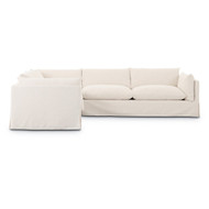 Four Hands Habitat 2 PC LAF Sectional - 115'' - Crypton Nomad Snow