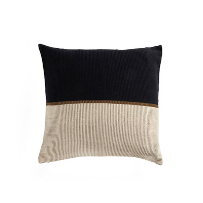 Four Hands Handwoven Merido Pillow - Beige Cotton - 14"x20"